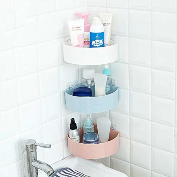 Bathroom Organizer - Corner Shelf - Single Piece