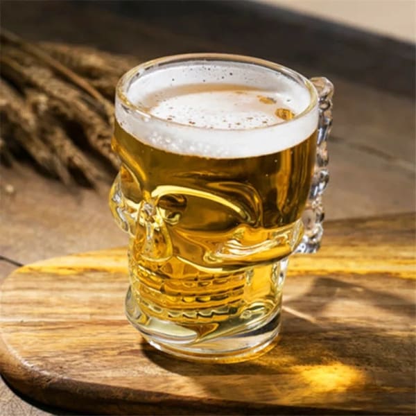 Beer Mug - Skull - Single Piece