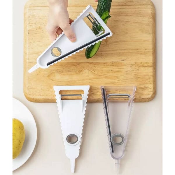 Bottle Opener With Peeler - Zig Zag - Single Piece