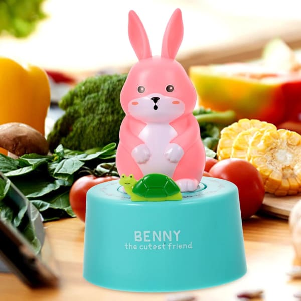 Bunny Mechanical Timer - Assorted - Single Piece