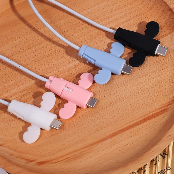 Cable Protector - Assorted - Set Of 4