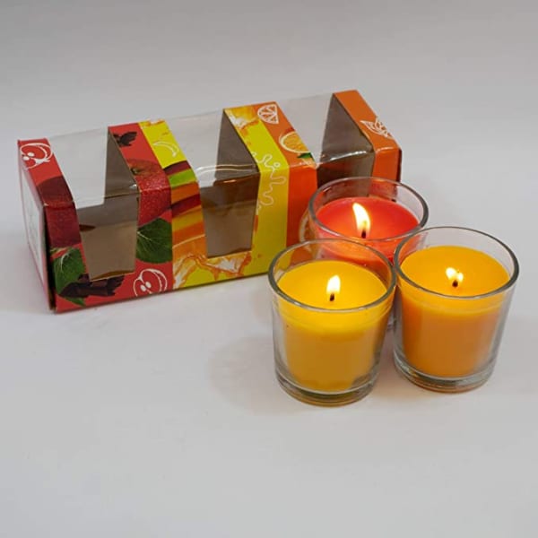 Candle - Fruity - Set Of 3