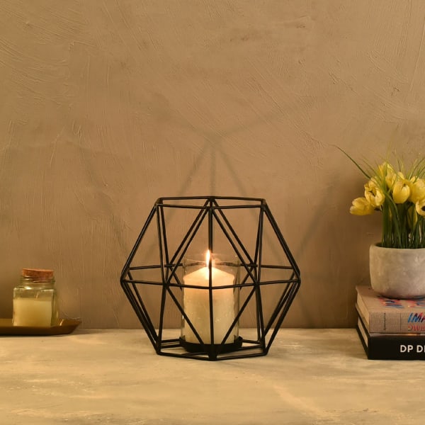 Candle Stand - Hexa - Medium