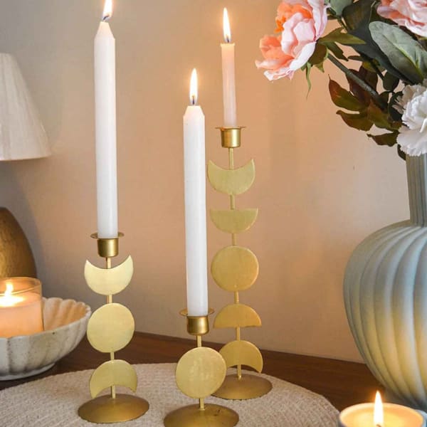 Candle Stands - Lunar - Set Of 3