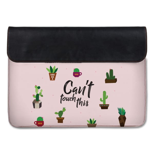 Canvas Laptop Sleeve - Can't Touch