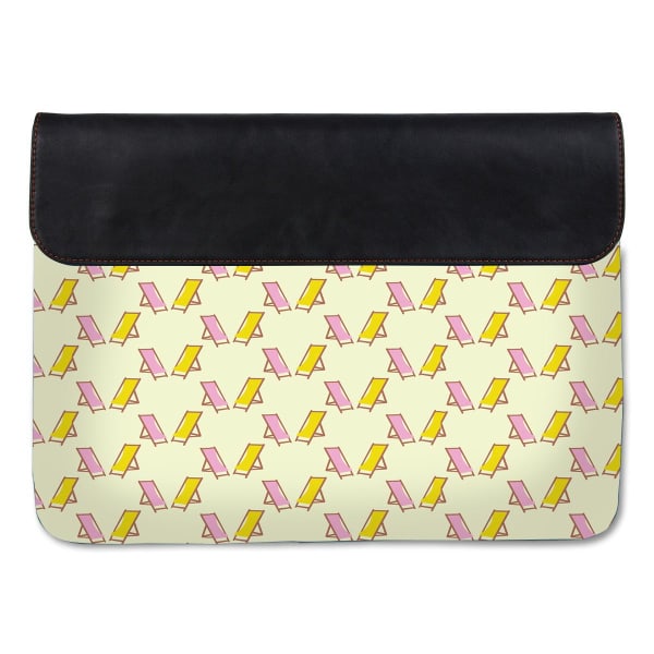 Canvas Laptop Sleeve - Chair Yellow