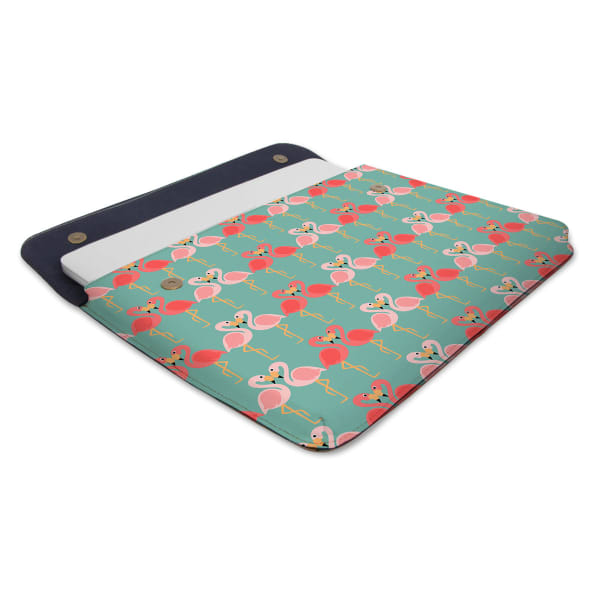 Canvas Laptop Sleeve - Flamingo