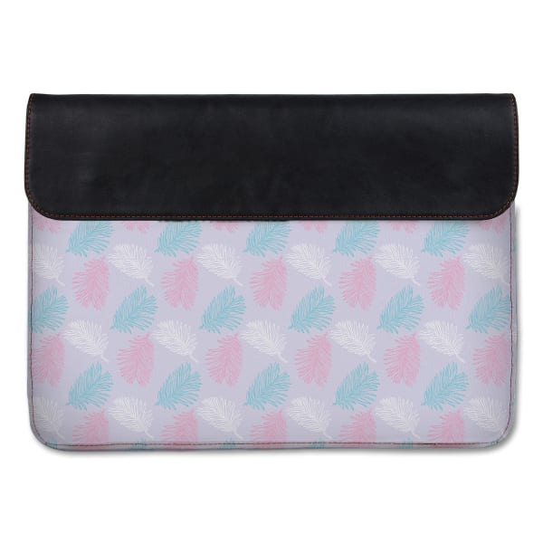 Canvas Laptop Sleeve - Pastel Leaf