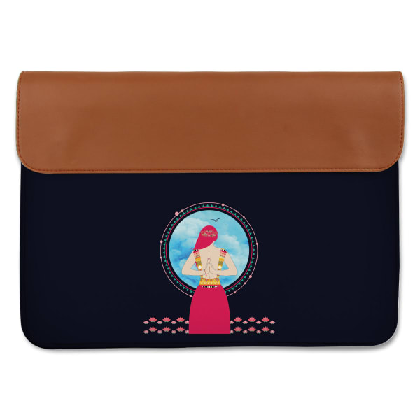 Canvas Laptop Sleeve - Window To Peace