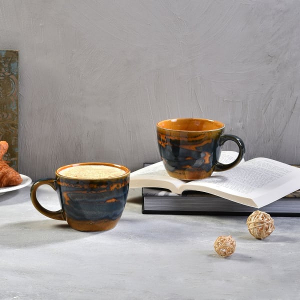 Ceramic Mug - Rim - Set Of 2