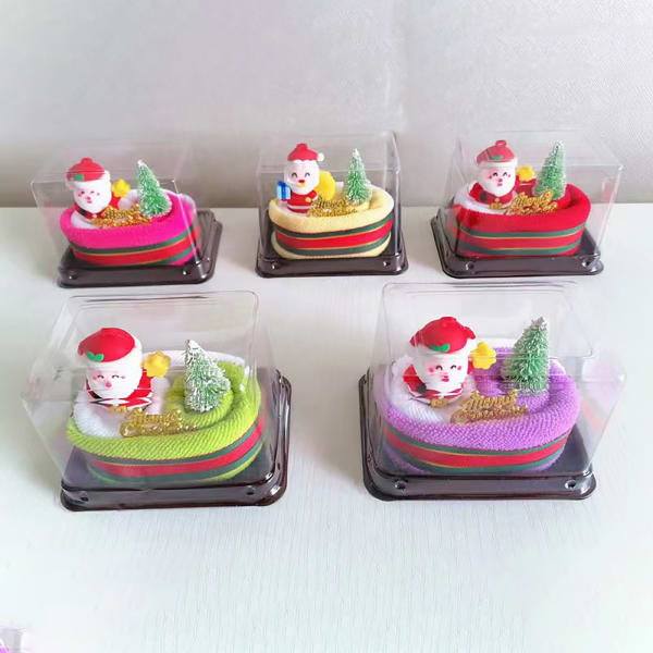 Christmas-Themed Napkin - Santa - Assorted - Single Piece