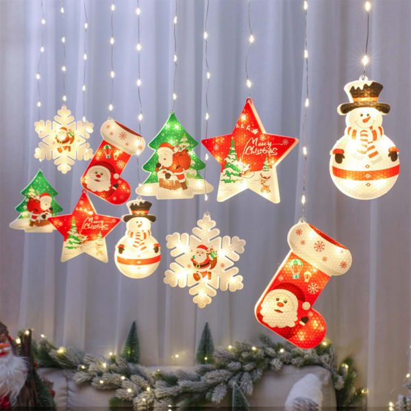 Christmas Tree Shaped Lights - Assorted - Single Piece