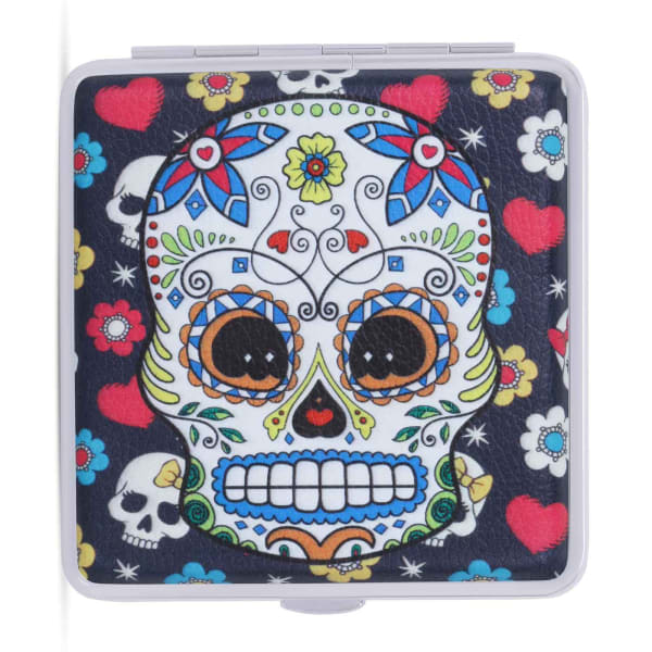 Cigarette Case - Skull - Single Piece