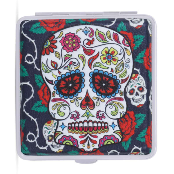 Cigarette Case - Skull - Single Piece