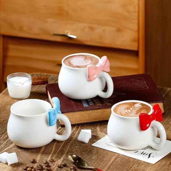 Coffee Mug - Cute Bow - Single Piece