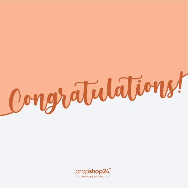 Congratulations 2 - Gift Note