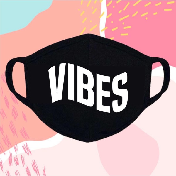 Cotton Face Masks - Vibes