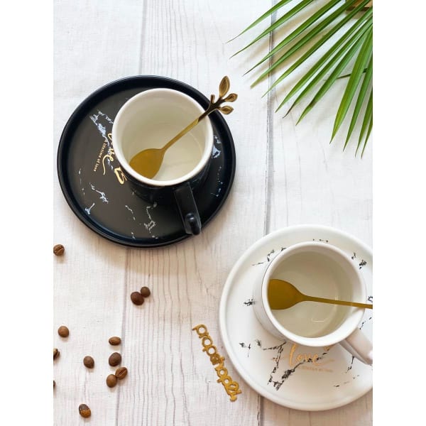 Cup And Saucer - Love - Single Piece