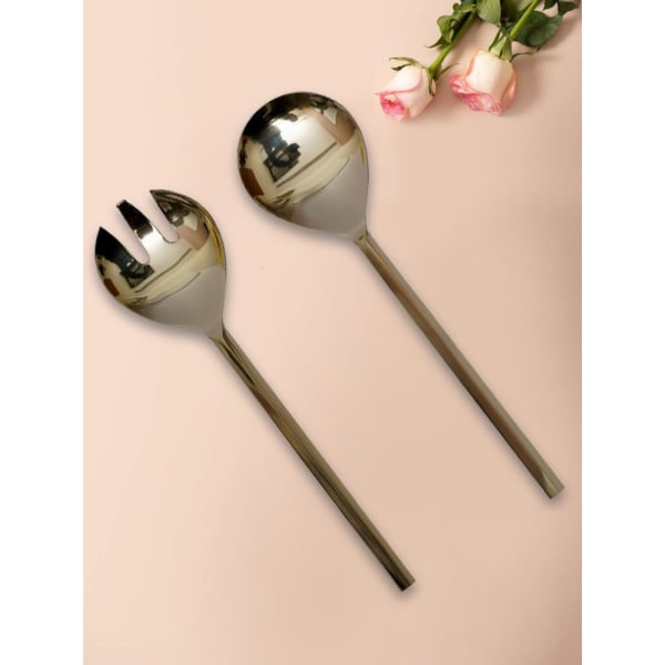 Cutlery - Serving Spoon And Salad Server - Set Of 2