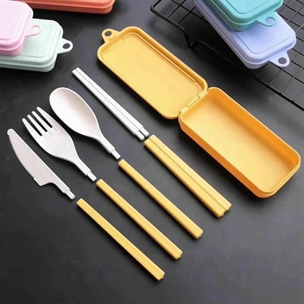 Cutlery With Box - Assorted - Single Piece