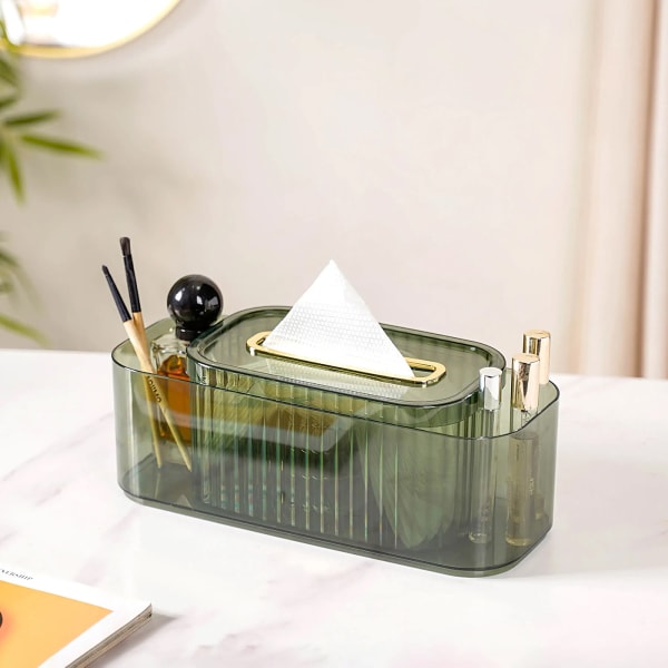 Detachable Acrylic Tissue Box - Organizer - Assorted - Single Piece