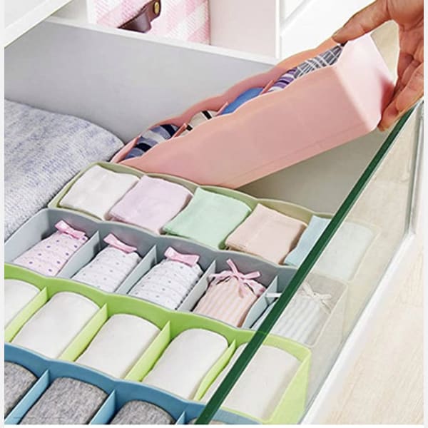 Drawer Organizer 5 Compartments SIngle Piece