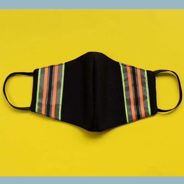 Face Mask - Casual Black - Single Piece