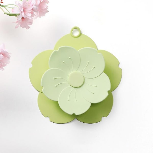 Flower-Shaped Silicone Drain Cover - Assorted - Single Piece