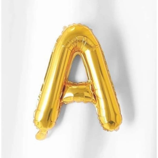 Foil Balloon - Alphabet - Gold