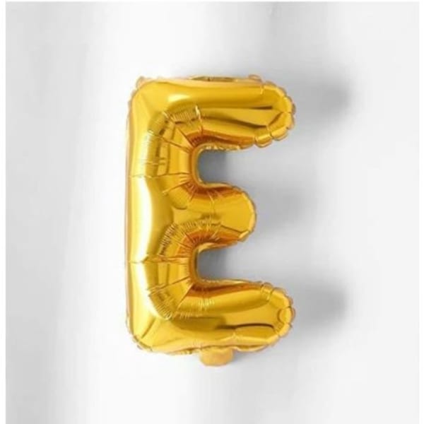 Foil Balloon - Alphabet - Gold