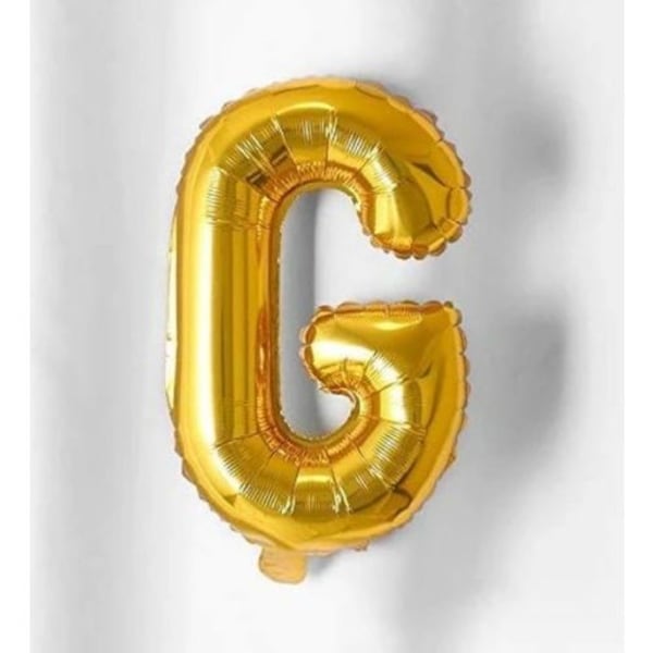 Foil Balloon - Alphabet - Gold