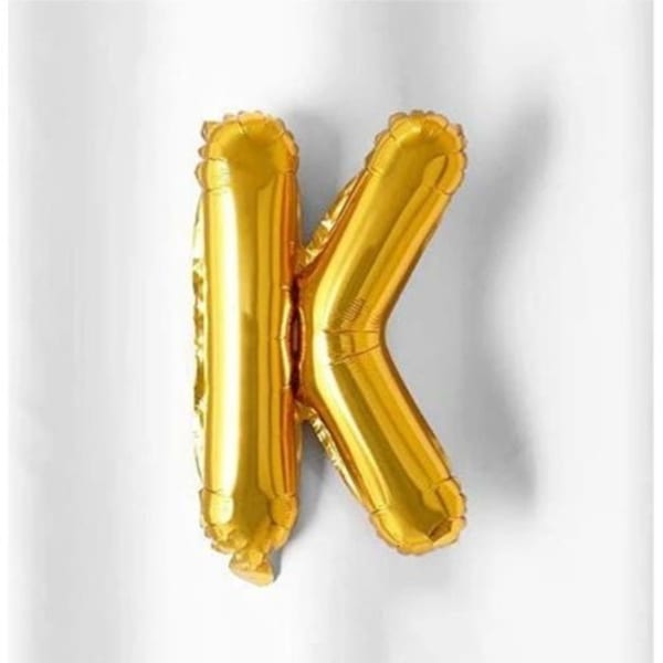 Foil Balloon - Alphabet - Gold