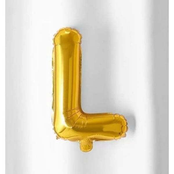 Foil Balloon - Alphabet - Gold
