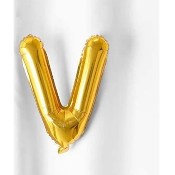 Foil Balloon - Alphabet - Gold