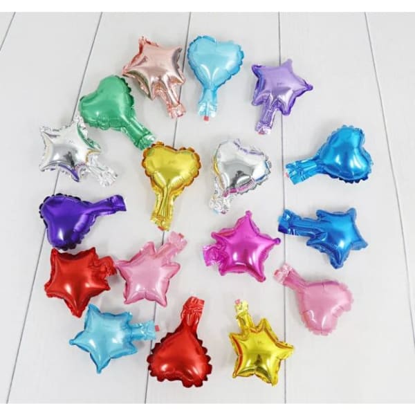 Foil Balloon - Mini Heart - Set Of 5