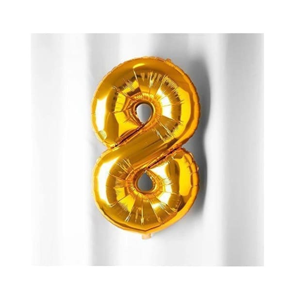 Foil Balloon - Number - Gold