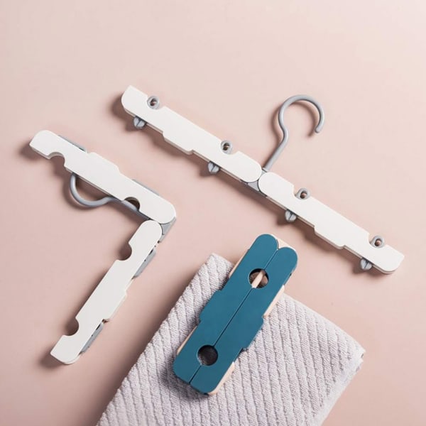 Foldable Clothes Hanger - Assorted - Single Piece