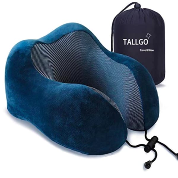 Foldable Travel Neck Pillow Set