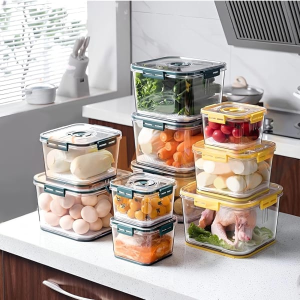 Food Storage Box - Freshness Timer - 2100 ml - Single Piece