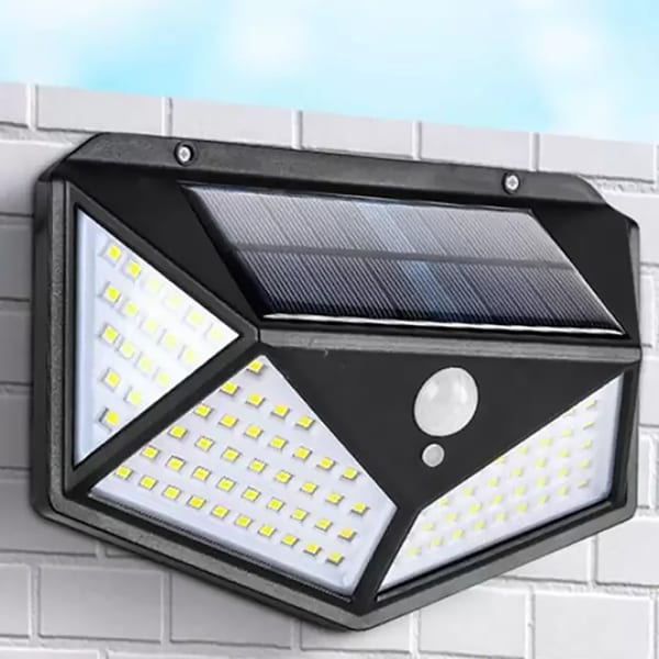 Four-sided Solar LED Light - Assorted - Single Piece