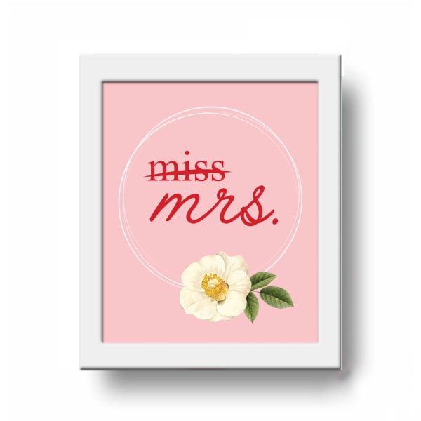 Frame - Miss To Mrs