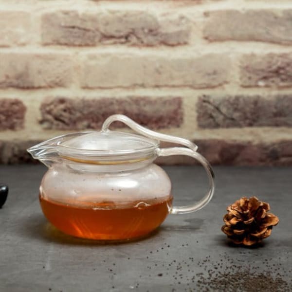 Glass Tea Pot With Tea Filter - 450ml