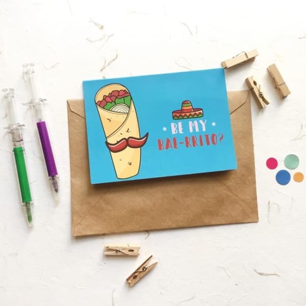 Greeting Card - Baerrito - Single Piece