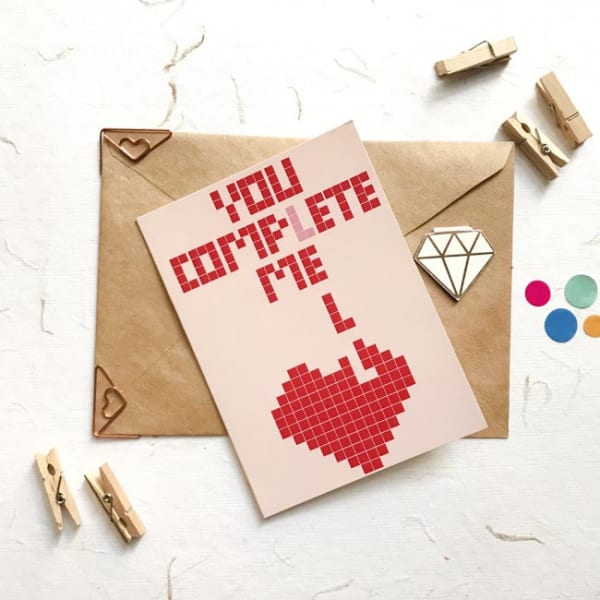 Greeting Card - Complete Me - Single Piece