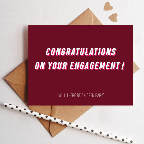 Greeting Card - Engagement