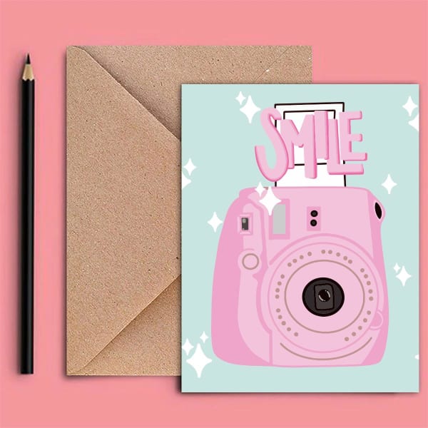 Greeting Card - Smile Please