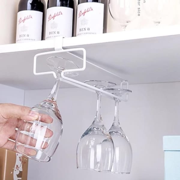 Hanging Wine Glass Rack - Assorted - Single Piece