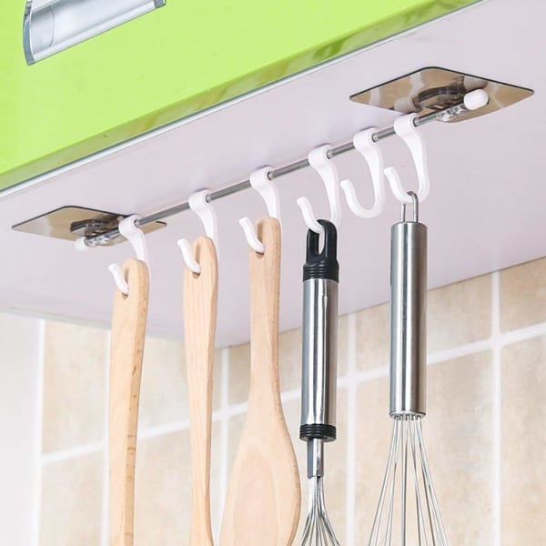Hook - Self Adhesive - 6 Hooks