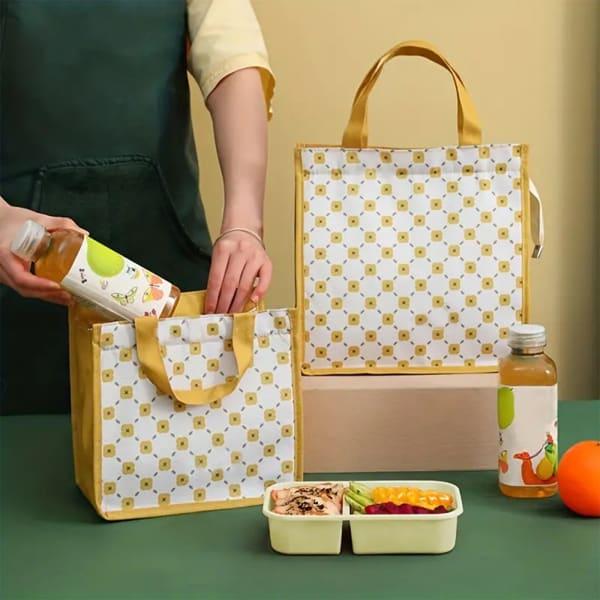 Insulated Lunch Bag - Floral - Assorted - Single Piece