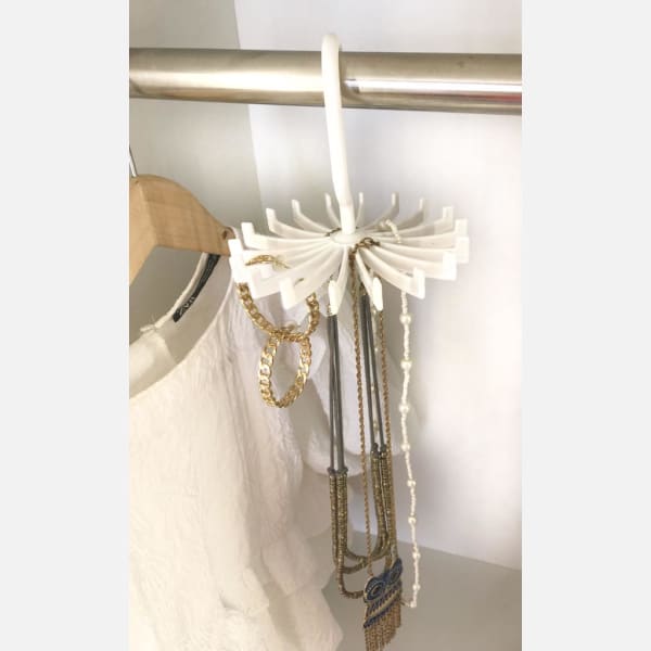 Jewellery Hanger And Organizer - Round - Plastic - Single Piece